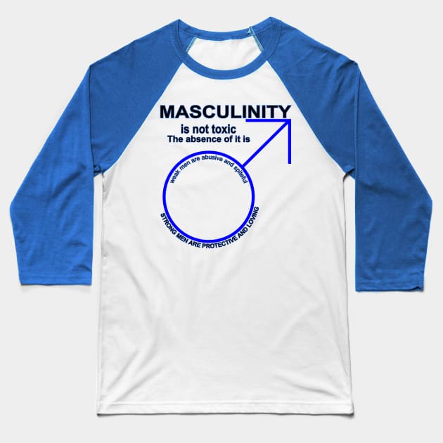 Masculinity Baseball T-Shirt by Cavalrysword